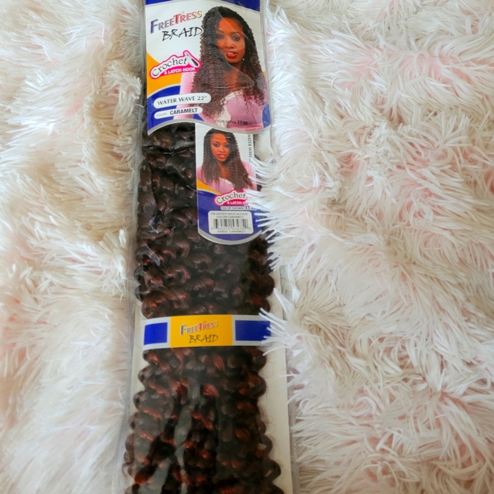 Freetress water wave crochet hair